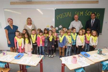 Prvošolčki na Podružnični šoli Višnja Gora 2